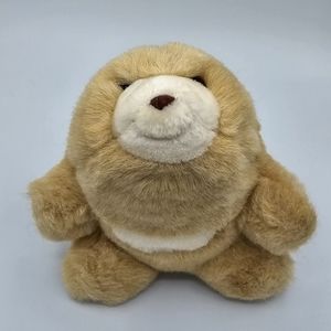 1980 Gund Snuff Bear Plush Snuffles Tan White Honey 7 inch Plush Stuffed Animal